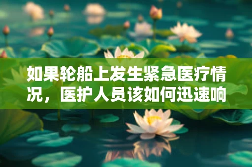 如果轮船上发生紧急医疗情况，医护人员该如何迅速响应？