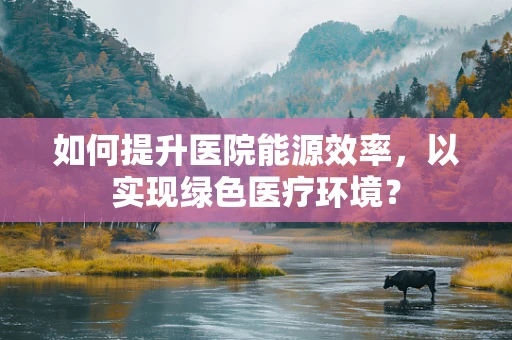 如何提升医院能源效率，以实现绿色医疗环境？