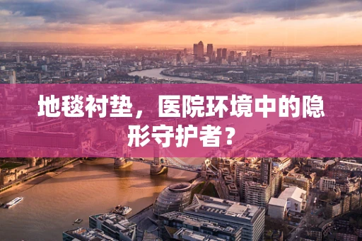 地毯衬垫，医院环境中的隐形守护者？