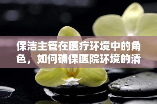 保洁主管在医疗环境中的角色，如何确保医院环境的清洁与安全？