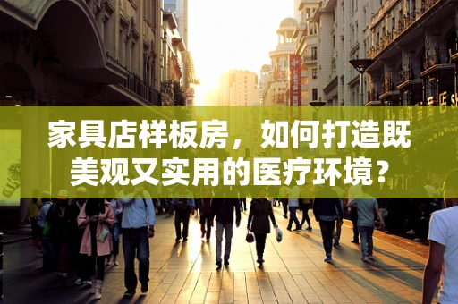 家具店样板房，如何打造既美观又实用的医疗环境？