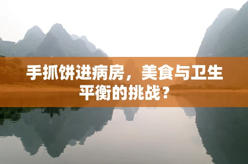 手抓饼进病房，美食与卫生平衡的挑战？