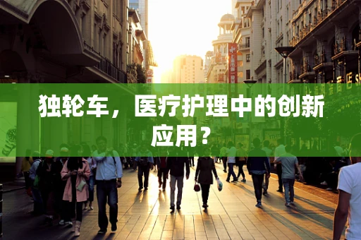 独轮车，医疗护理中的创新应用？