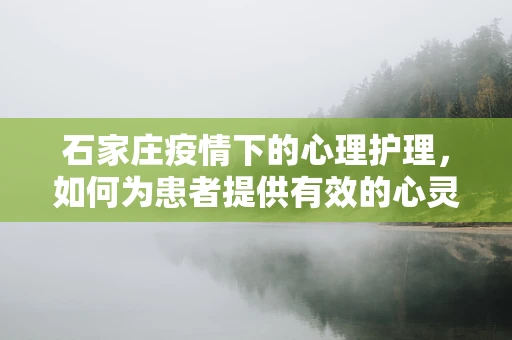 石家庄疫情下的心理护理，如何为患者提供有效的心灵慰藉？