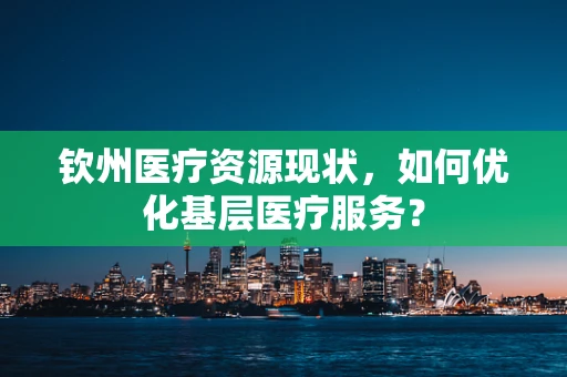 钦州医疗资源现状，如何优化基层医疗服务？