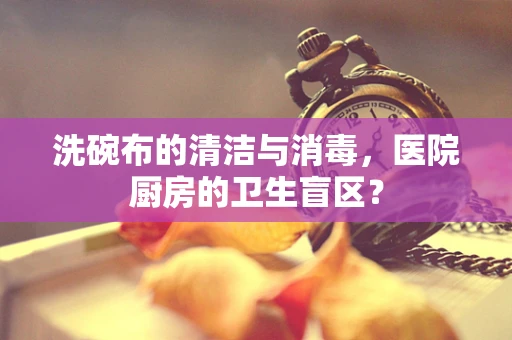 洗碗布的清洁与消毒，医院厨房的卫生盲区？
