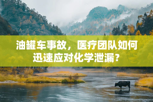 油罐车事故，医疗团队如何迅速应对化学泄漏？