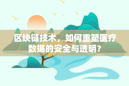 区块链技术，如何重塑医疗数据的安全与透明？