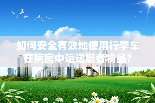 如何安全有效地使用行李车在病房中运送患者物品？