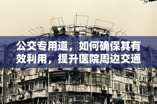 公交专用道，如何确保其有效利用，提升医院周边交通效率？