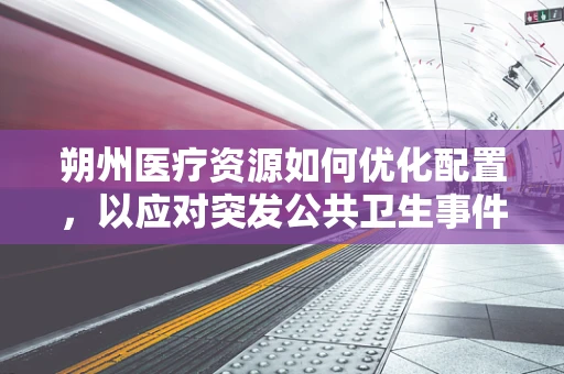 朔州医疗资源如何优化配置，以应对突发公共卫生事件？