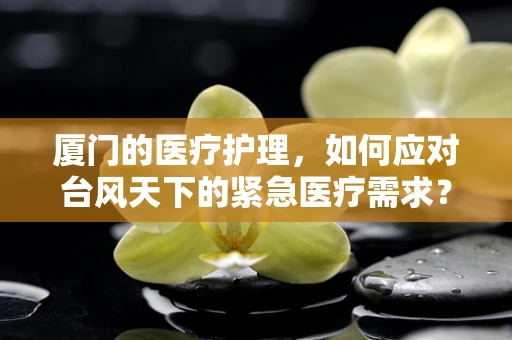 厦门的医疗护理，如何应对台风天下的紧急医疗需求？