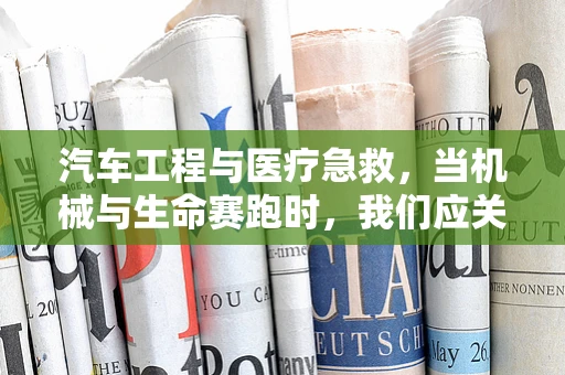 汽车工程与医疗急救，当机械与生命赛跑时，我们应关注什么？