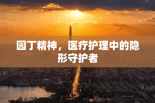园丁精神，医疗护理中的隐形守护者