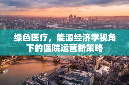 绿色医疗，能源经济学视角下的医院运营新策略