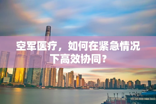 空军医疗，如何在紧急情况下高效协同？