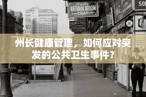 州长健康管理，如何应对突发的公共卫生事件？