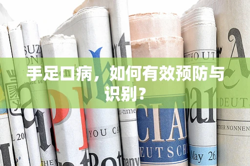 手足口病，如何有效预防与识别？