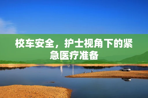 校车安全，护士视角下的紧急医疗准备