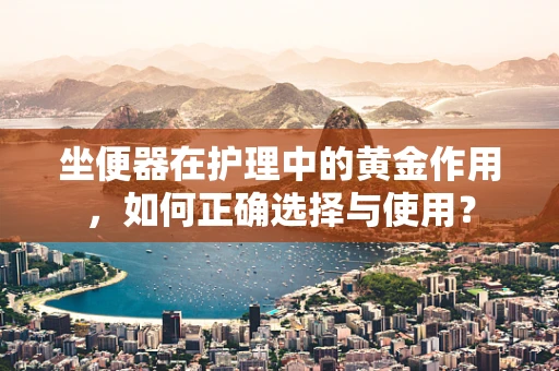 坐便器在护理中的黄金作用，如何正确选择与使用？