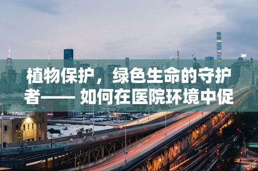 植物保护，绿色生命的守护者—— 如何在医院环境中促进室内植物的健康成长？