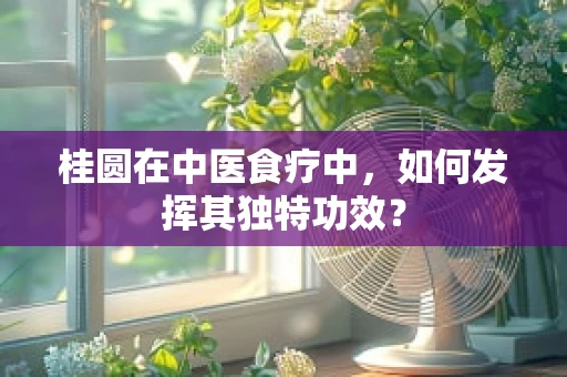 桂圆在中医食疗中，如何发挥其独特功效？