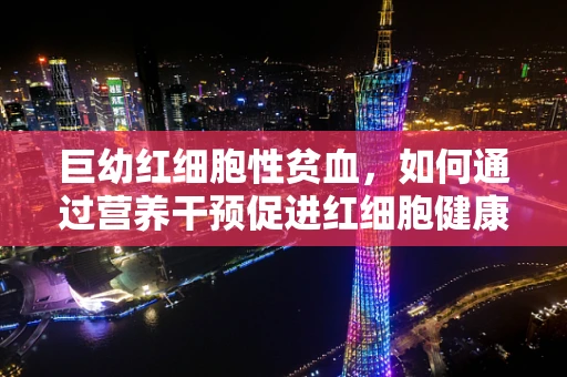 巨幼红细胞性贫血，如何通过营养干预促进红细胞健康？