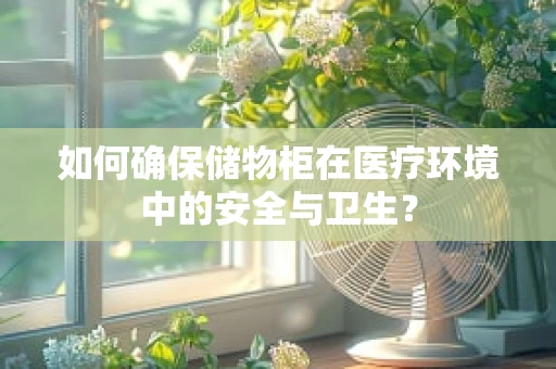 如何确保储物柜在医疗环境中的安全与卫生？