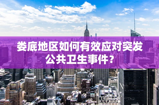娄底地区如何有效应对突发公共卫生事件？
