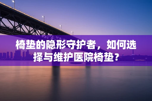 椅垫的隐形守护者，如何选择与维护医院椅垫？