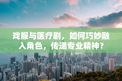 戏服与医疗剧，如何巧妙融入角色，传递专业精神？