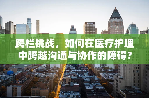 跨栏挑战，如何在医疗护理中跨越沟通与协作的障碍？