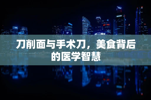 刀削面与手术刀，美食背后的医学智慧