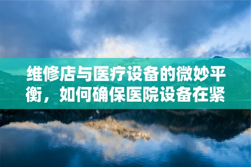 维修店与医疗设备的微妙平衡，如何确保医院设备在紧急情况下的及时修复？