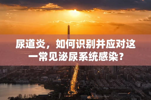 尿道炎，如何识别并应对这一常见泌尿系统感染？