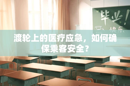 渡轮上的医疗应急，如何确保乘客安全？