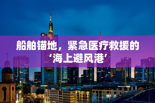 船舶锚地，紧急医疗救援的‘海上避风港’