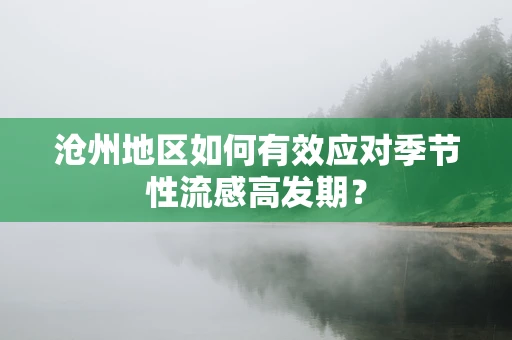 沧州地区如何有效应对季节性流感高发期？