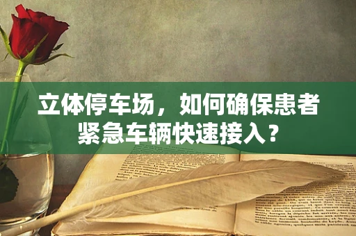 立体停车场，如何确保患者紧急车辆快速接入？
