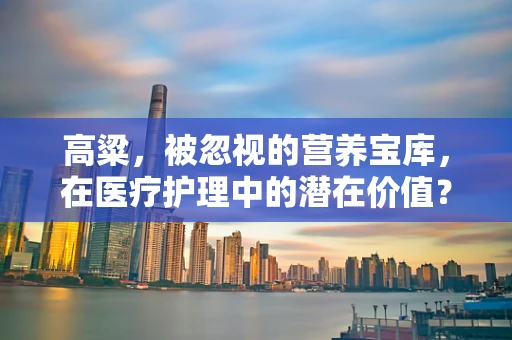 高粱，被忽视的营养宝库，在医疗护理中的潜在价值？