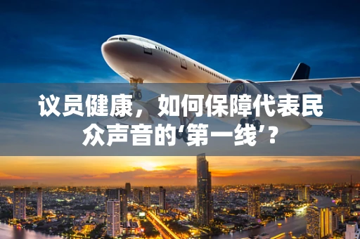 议员健康，如何保障代表民众声音的‘第一线’？