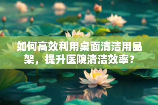如何高效利用桌面清洁用品架，提升医院清洁效率？