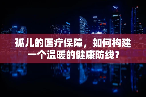 孤儿的医疗保障，如何构建一个温暖的健康防线？