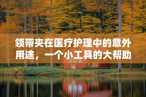 领带夹在医疗护理中的意外用途，一个小工具的大帮助