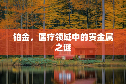 铂金，医疗领域中的贵金属之谜