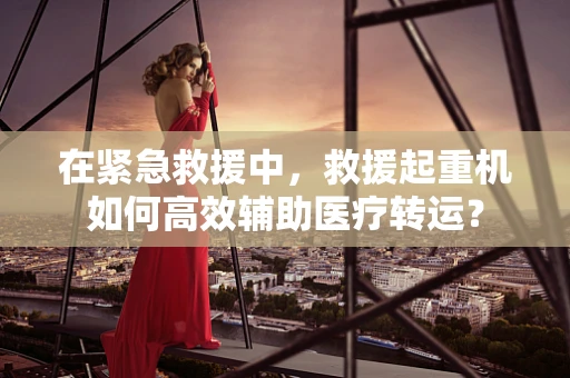 在紧急救援中，救援起重机如何高效辅助医疗转运？