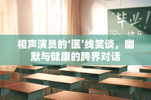 相声演员的‘医’线笑谈，幽默与健康的跨界对话