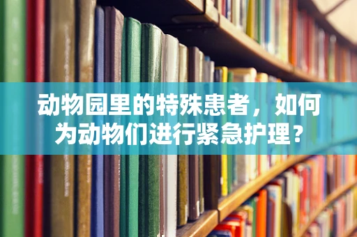 动物园里的特殊患者，如何为动物们进行紧急护理？