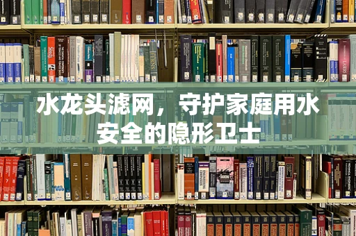 水龙头滤网，守护家庭用水安全的隐形卫士