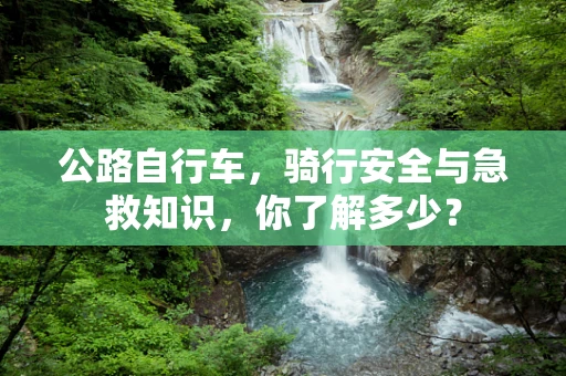 公路自行车，骑行安全与急救知识，你了解多少？